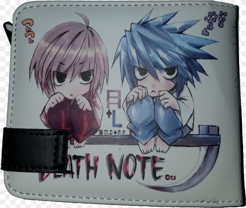 Wallet Chibi Coin Death Note Chibi Death Note, Accessories, Person, Baby, Book Png