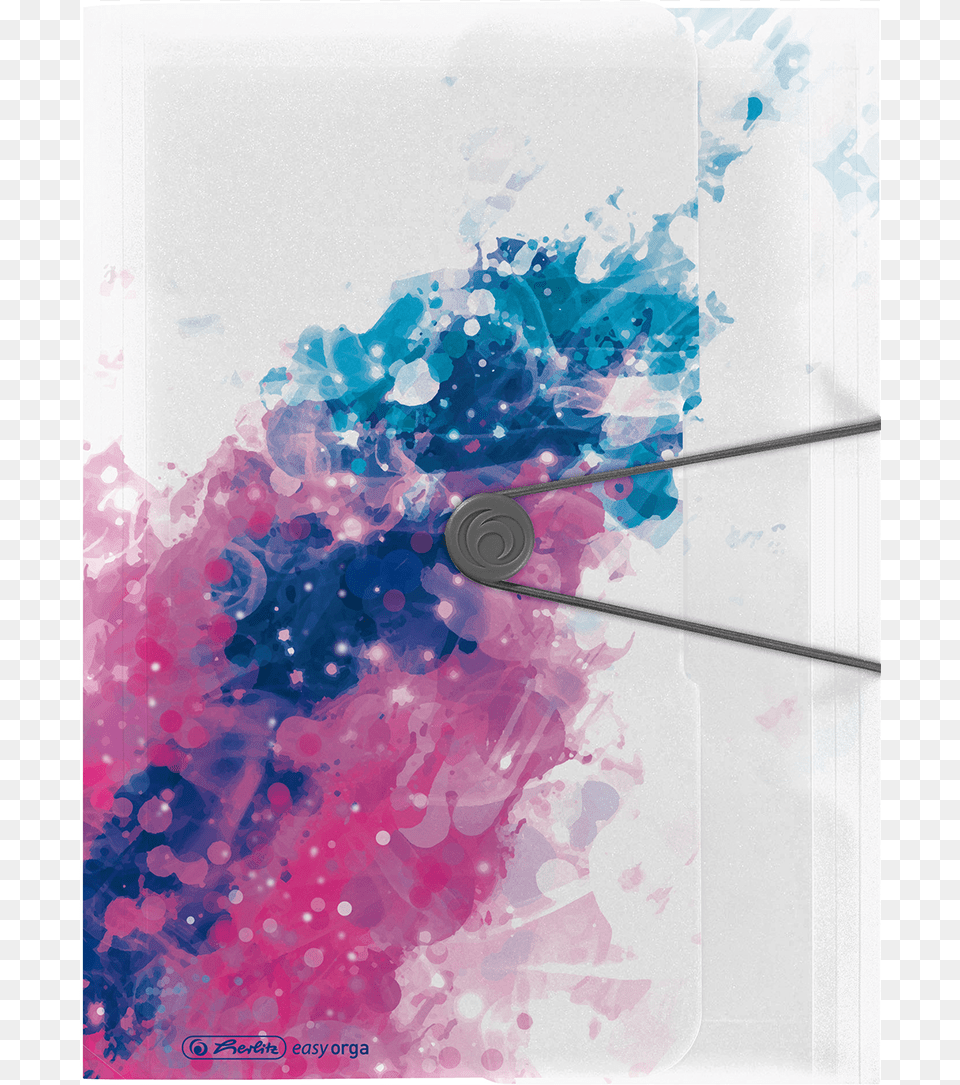 Wallet Folder A4 Pp Splash Pink Teczki Szkolne Plastikowe, Modern Art, Art, Painting, Canvas Free Png Download