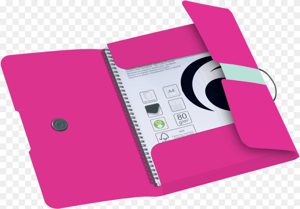 Wallet Folder Pp A4 Cool Pink Opaque Wallet Folder, Diary Png Image