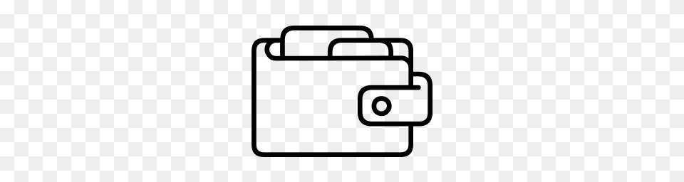 Wallet Icons, Gray Free Transparent Png