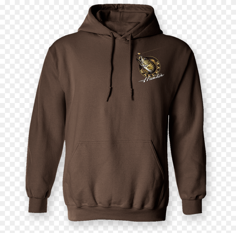 Walleye Gildan Hoodie Military Green, Clothing, Knitwear, Sweater, Sweatshirt Free Png