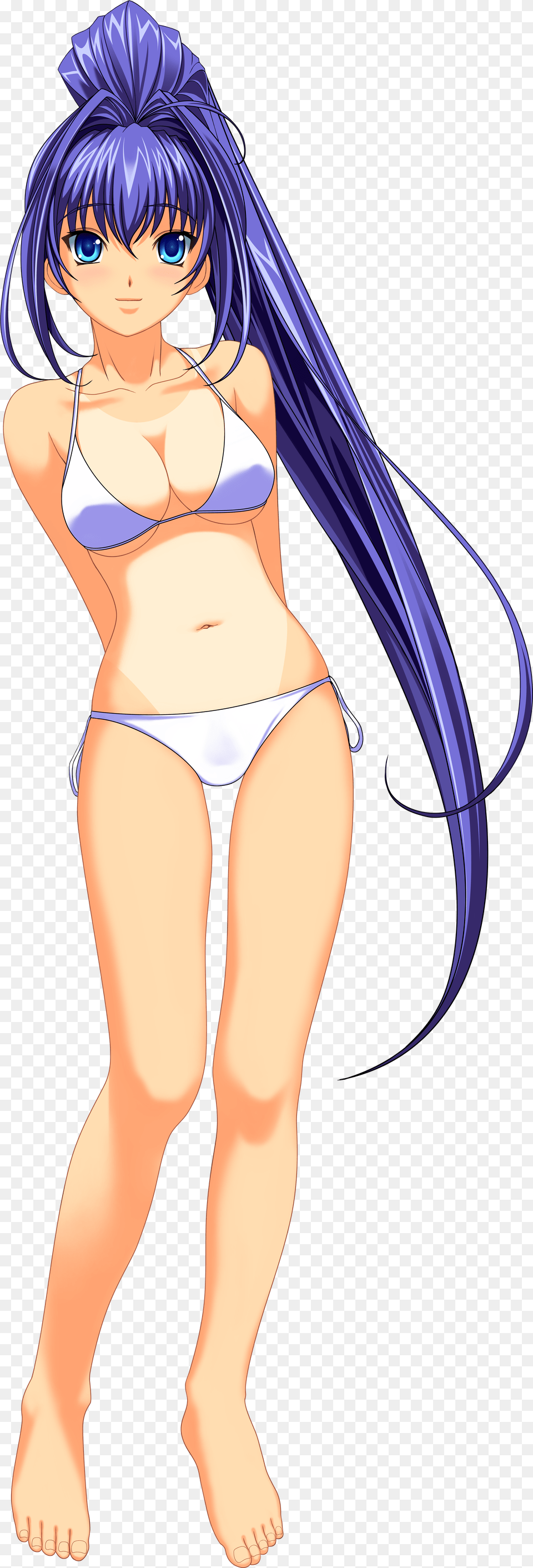 Wallpaper Anime Girls Purple Hair Hayase Mitsuki Kimi Girl In Bikini Free Png