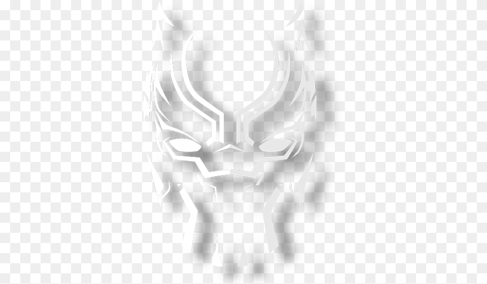 Wallpaper Black Panther For 7 Black Panther Wallpaper Iphone Xs, Emblem, Stencil, Symbol, Person Free Png Download