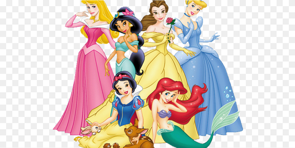 Wallpaper Clipart Disney Disney Princess In Colour, Adult, Publication, Person, Female Png Image