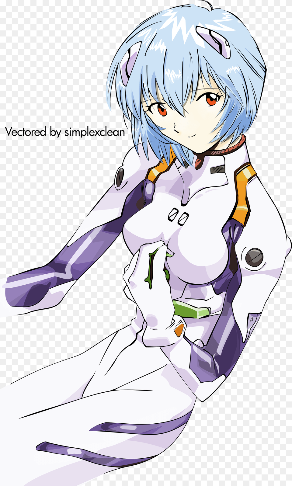 Wallpaper Drawing Illustration Anime Girls Neon Genesis Rei Ayanami Der Mond, Book, Comics, Publication, Baby Free Transparent Png