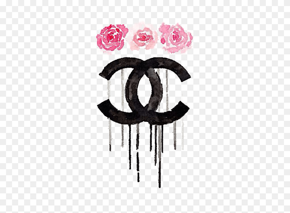 Wallpaper Plus Iphone Coco Chanel Clipart Chanel Logo, Flower, Plant, Rose, Smoke Pipe Free Png