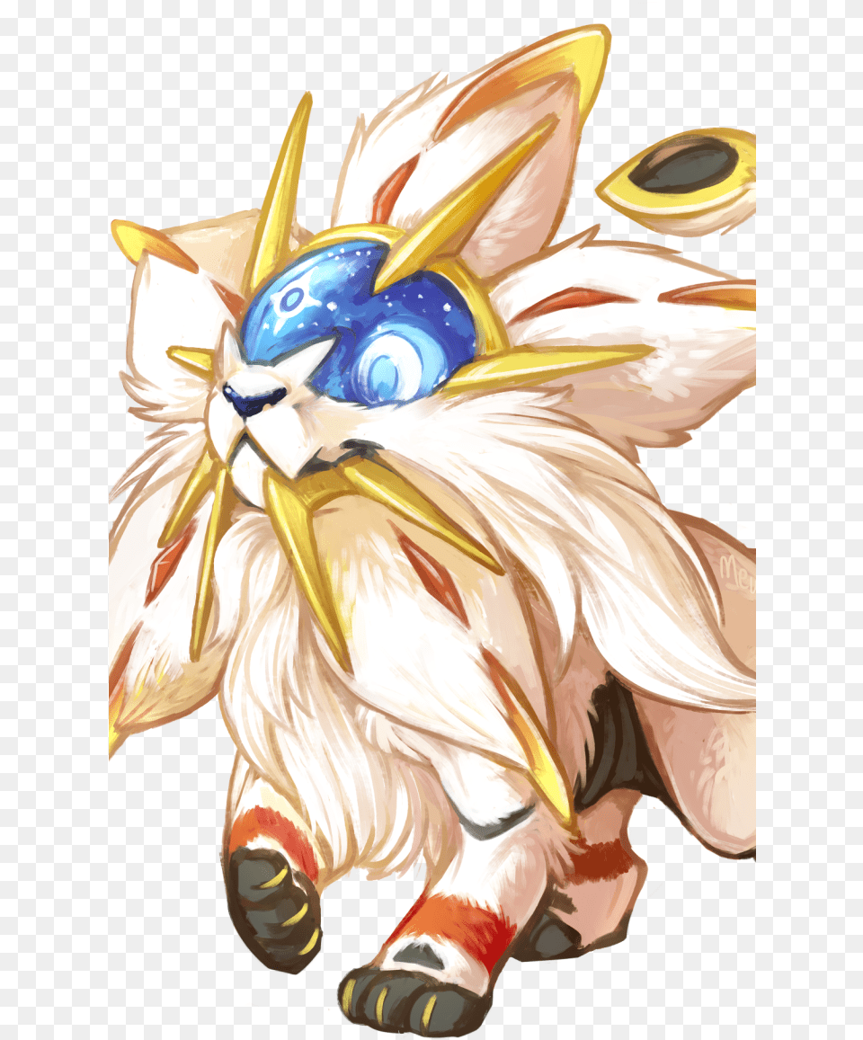 Wallpaper Pokemon Solgaleo, Art, Book, Comics, Publication Png Image