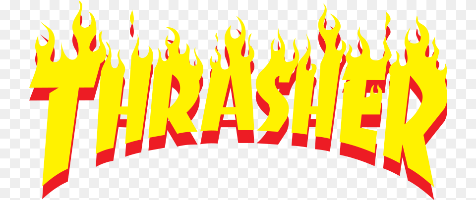 Wallpaper Thrasher Logo 2019 For Mi A2 Thrasher T Shirt Roblox, Fire, Flame, Person, Adult Free Transparent Png