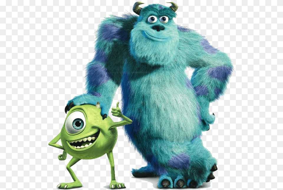 Wallpaper Titled Sulley And Mike Monsters Inc, Animal, Ape, Mammal, Wildlife Free Png Download