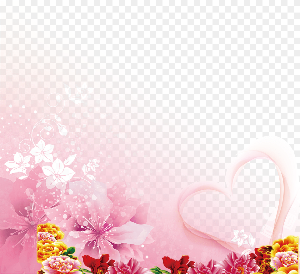 Wallpaper Transparent Decorative Flowers Transparent Flower Background, Art, Envelope, Floral Design, Graphics Png