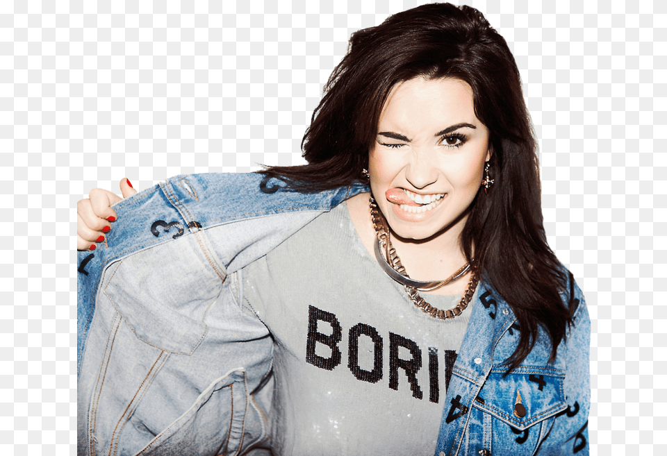 Wallpapers De Demi Lovato You Don T Do It For Me Anymore, Jacket, Smile, Clothing, Coat Free Png Download