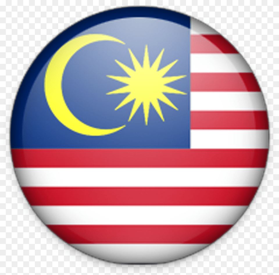Wallpapers Flag Of Malaysia Circle Malaysia Flag, Sphere, Logo Png Image