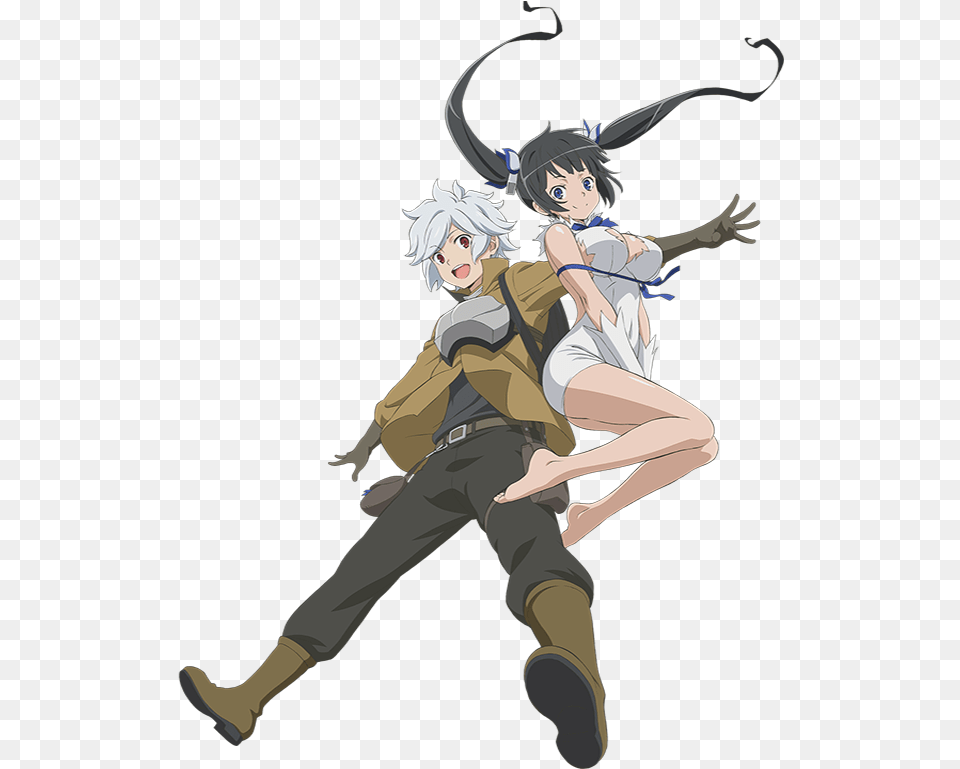 Wallpapers Id Wrong To Try To Pick Up Girls In A Dungeon, Book, Comics, Publication, Person Png