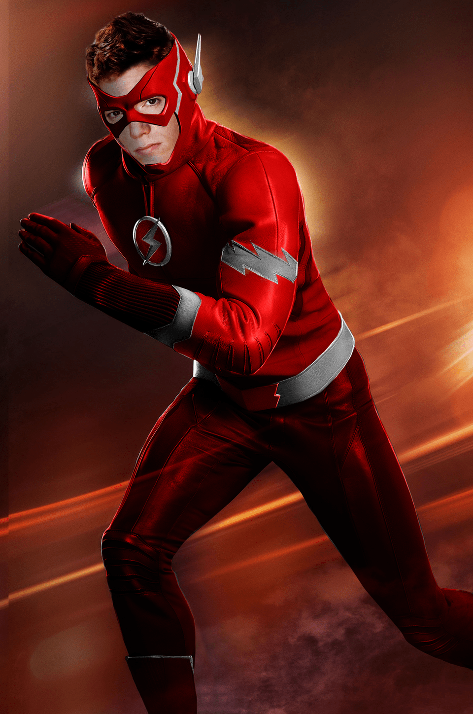 Wally West, Clothing, Costume, Person, Adult Free Png Download