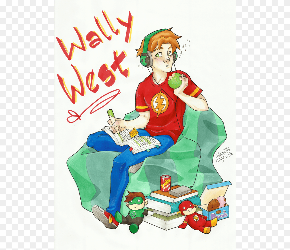 Wally West, Publication, Elf, Book, Boy Png Image