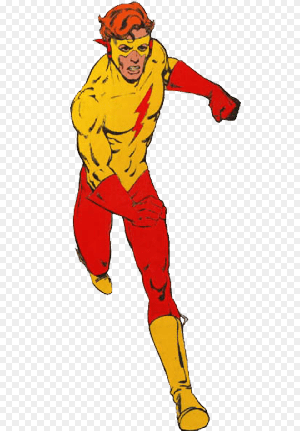 Wally West Kid Flash, Adult, Man, Male, Person Free Png Download