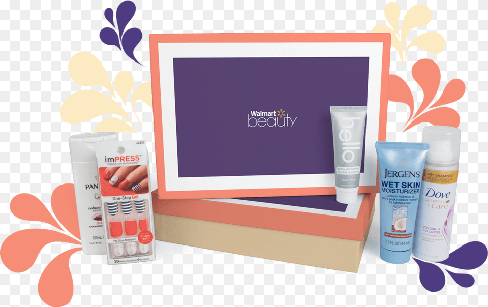 Walmart Beauty Box Walmart Beauty Box Fall 2017, Bottle, Lotion, Cosmetics Png Image