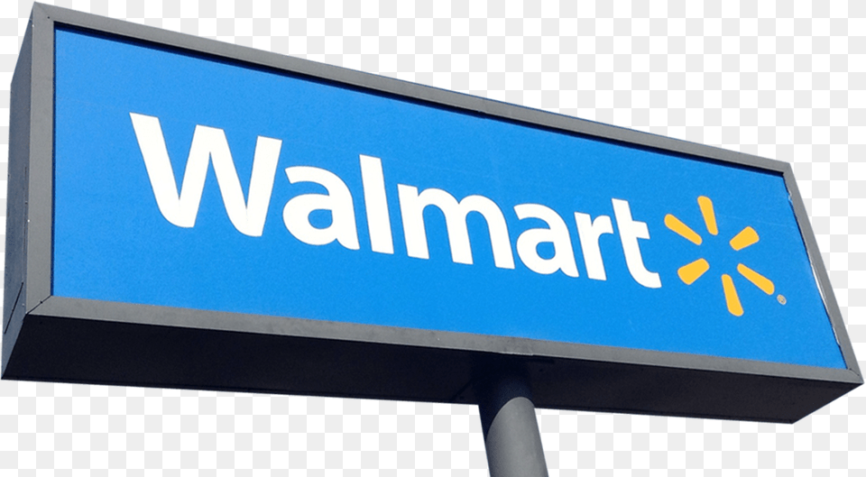 Walmart Check Cashing Sign Billboard, Symbol, Architecture, Building Free Png