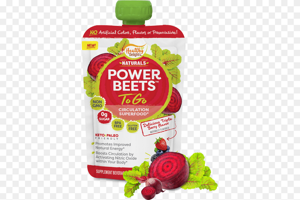 Walmart Sells The Healthy Delights Power Beets To Go Healthy Delights Power Beets To Go, Berry, Produce, Plant, Juice Png