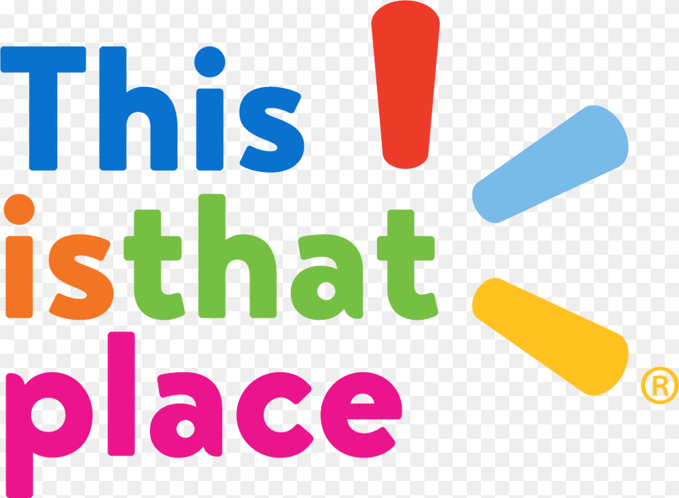 Walmart This Is That Place Logo, Text Png