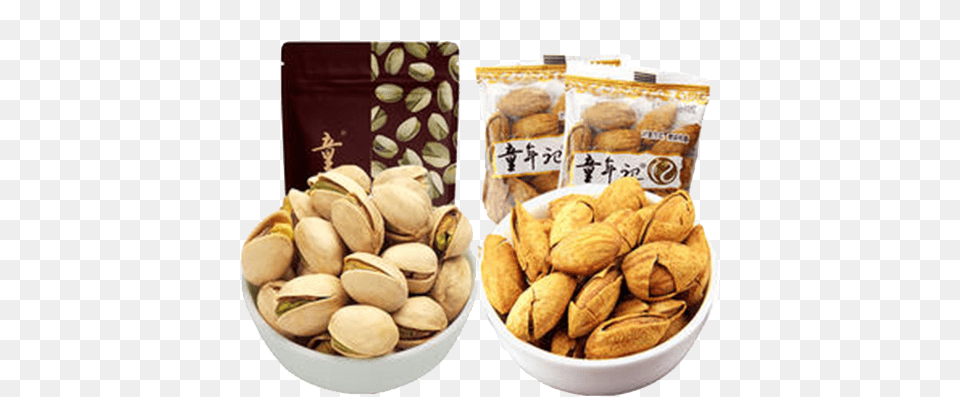 Walnut Almond Nuts Transprent Almond, Food, Nut, Plant, Produce Free Png Download
