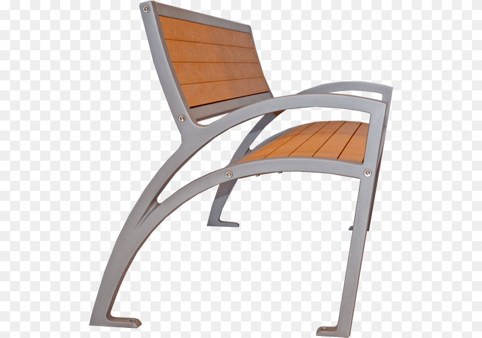 Walnut Chair, Bench, Furniture, Wood Free Png Download