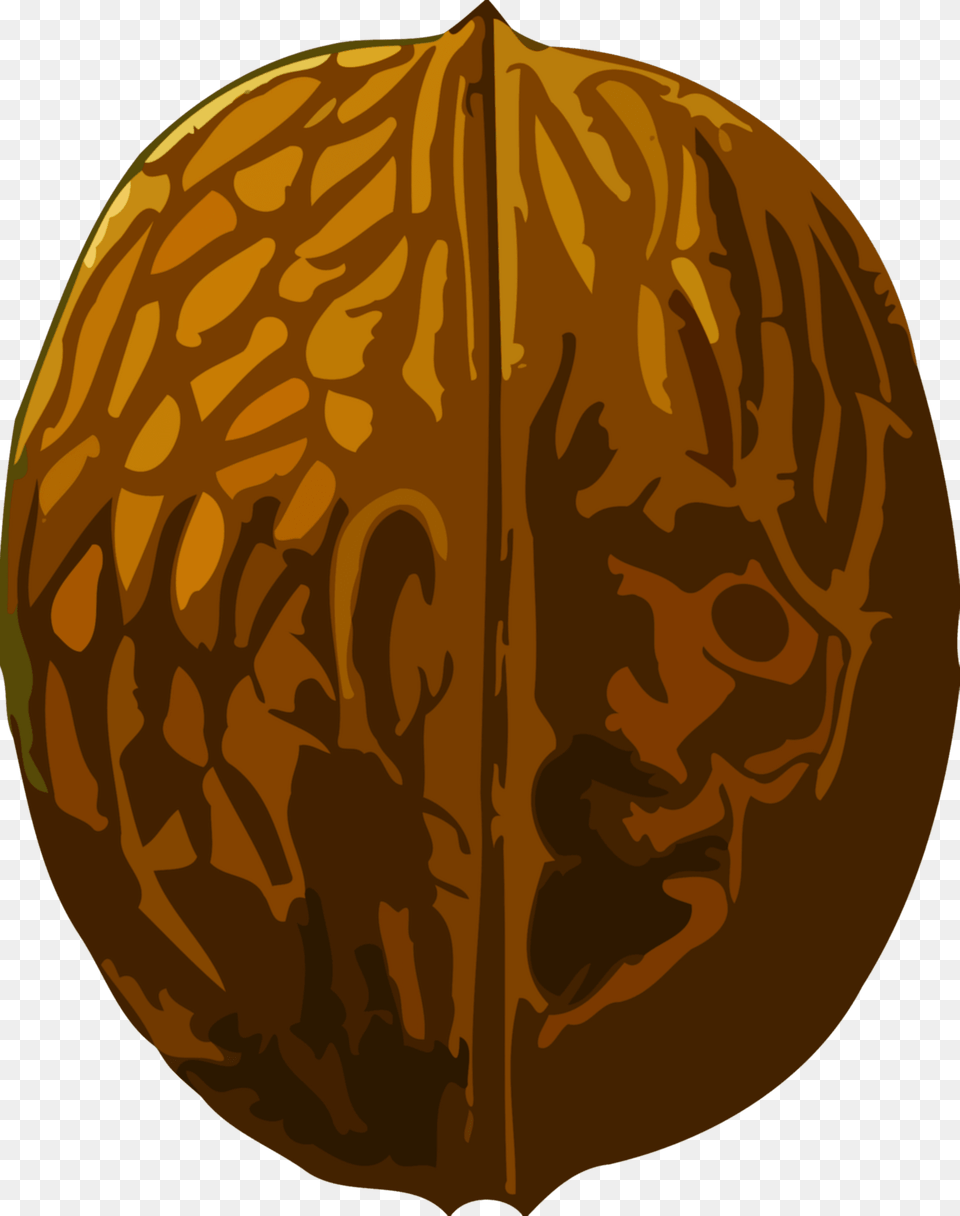 Walnut Clipart, Food, Nut, Plant, Produce Png