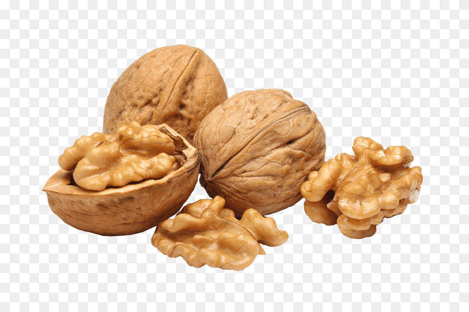 Walnut Group, Food, Nut, Plant, Produce Free Png