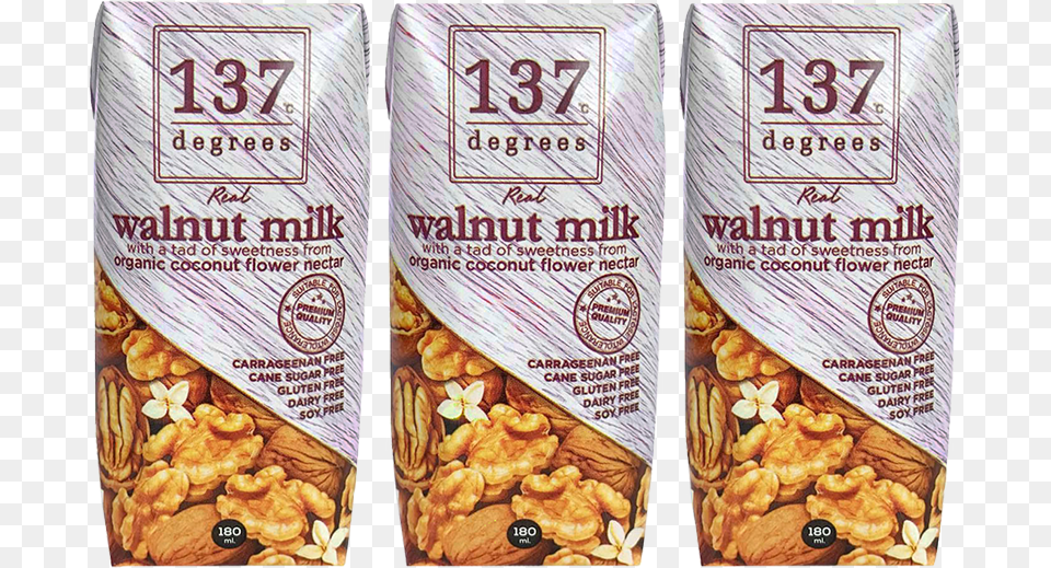 Walnut Milk Original, Food, Nut, Plant, Produce Free Transparent Png