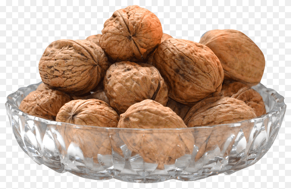 Walnut On Bowl, Food, Nut, Plant, Produce Free Transparent Png