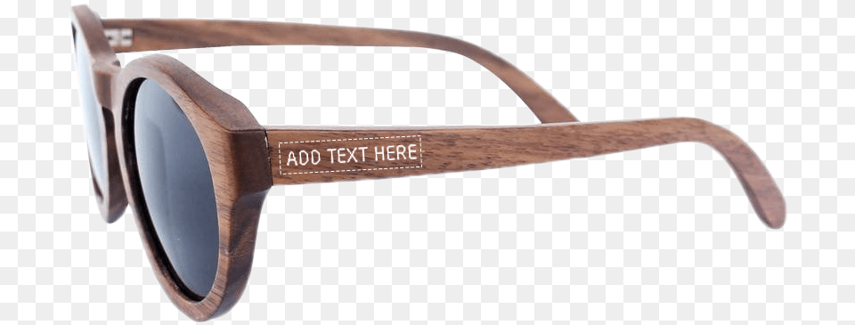 Walnut Wood Round Sunglassesclass Plastic, Accessories, Glasses, Sunglasses, Smoke Pipe Png Image