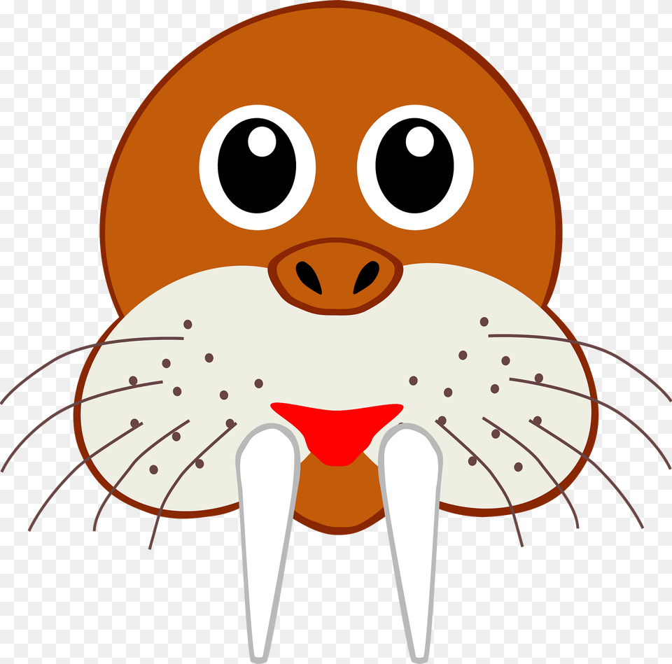 Walrus Clipart, Cutlery, Fork, Animal, Sea Life Png Image