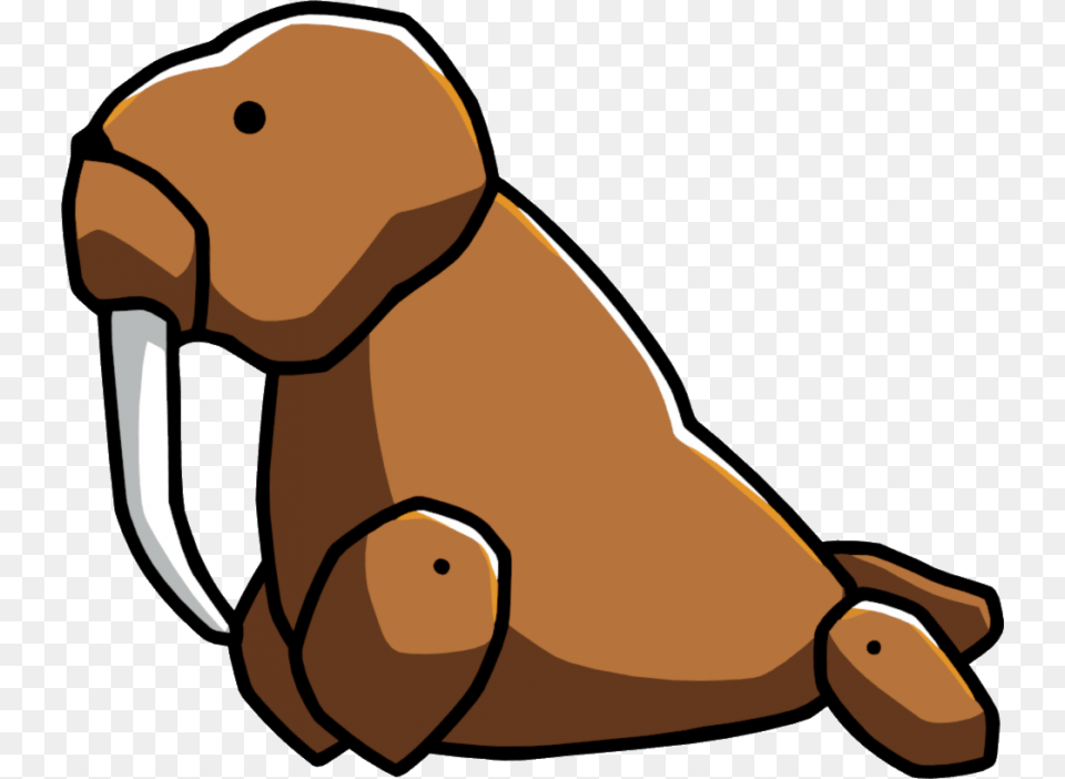 Walrus Pic Images Transparent Scribblenauts Walrus, Animal, Mammal, Sea Life Png