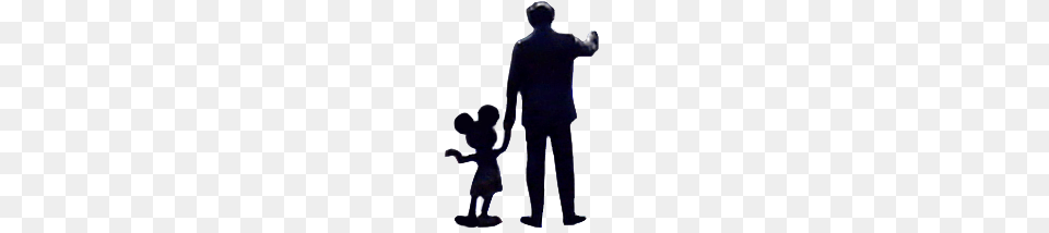 Walt And Mickey Color Burn, Silhouette, Adult, Male, Man Png