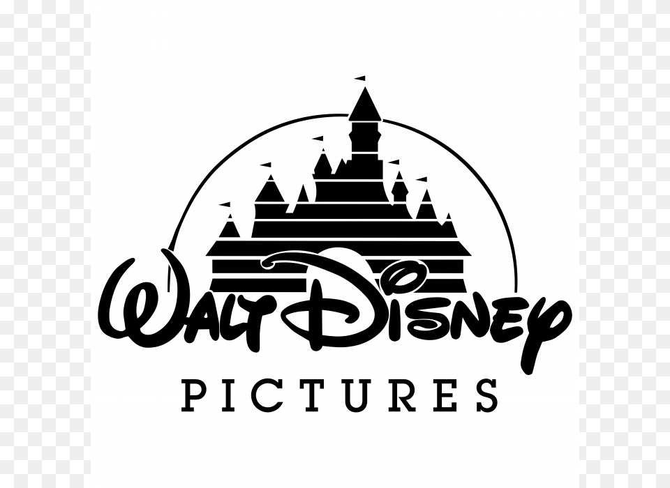 Walt Disney, Logo, Stencil Free Png Download