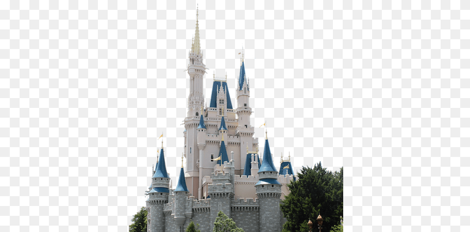 Walt Disney Castle Transparent Cinderella Castle, Architecture, Building, Spire, Tower Free Png