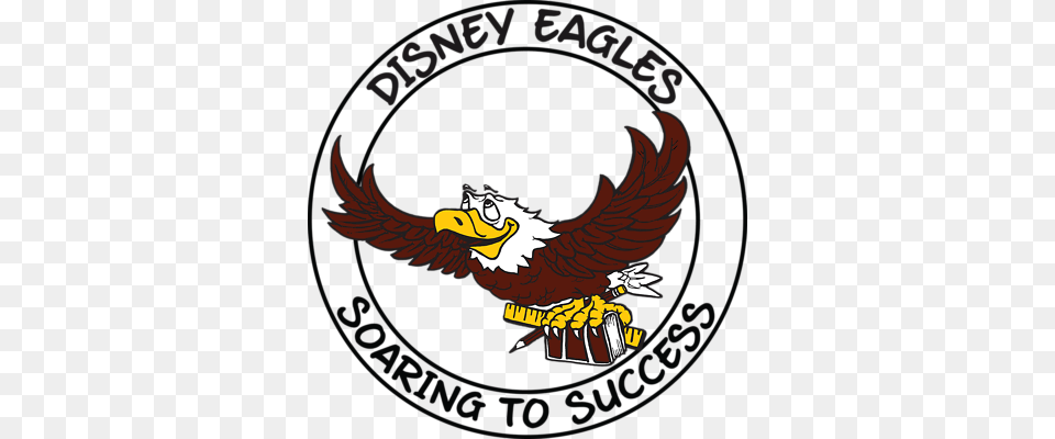 Walt Disney Elementary Pta Ebay For Charity, Animal, Bird, Eagle, Emblem Free Transparent Png