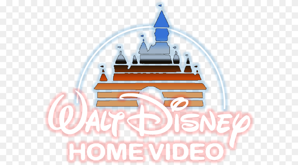 Walt Disney Home Video Chromed By Billy Superskullz The Walt Disney Company, Dynamite, Logo, Weapon Png Image