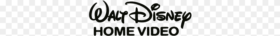 Walt Disney Home Video Vector Logo Logo Of Walt Disney Company, Text, Blackboard Png Image