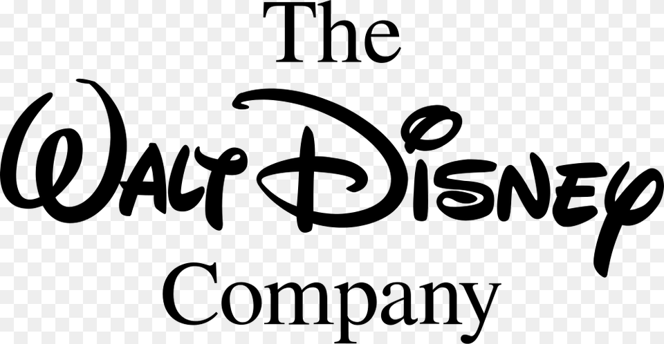 Walt Disney Logo, Gray Free Png