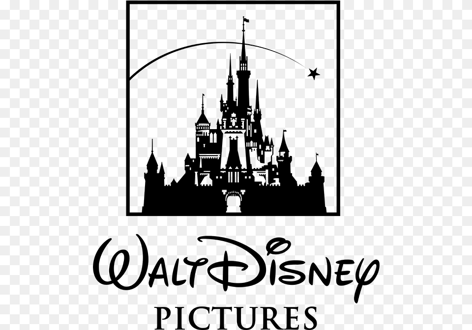 Walt Disney Logo Illustration, Gray Png