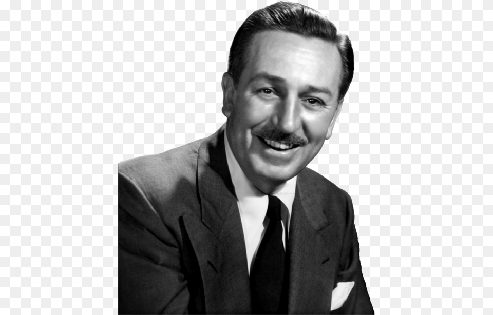 Walt Disney Walt Disney, Male, Portrait, Photography, Person Free Png