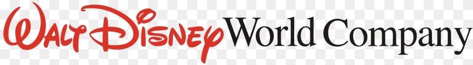 Walt Disney World Company Logo, Text, Handwriting Free Transparent Png