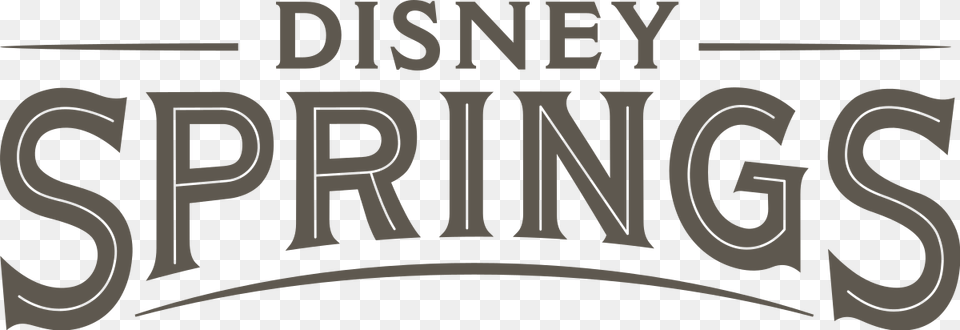 Walt Disney World Disney Springs Logo, Text, Symbol, Railway, Train Free Transparent Png