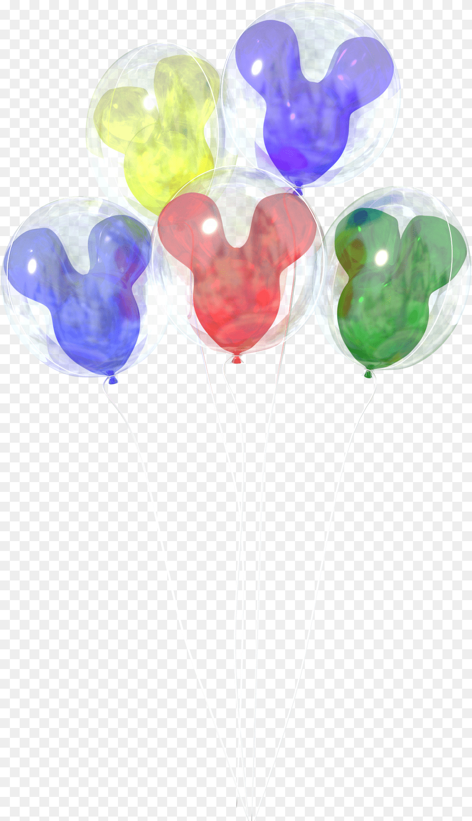 Walt Disney World Glasshouse Balloons Disney Watercolor Transparent, Balloon Free Png Download