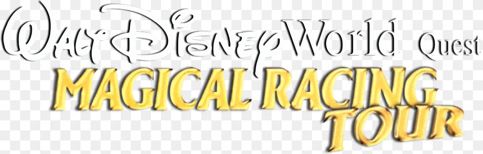 Walt Disney World Quest Walt Disney World Quest Magical Racing Tour Logo, Text, Person Free Png