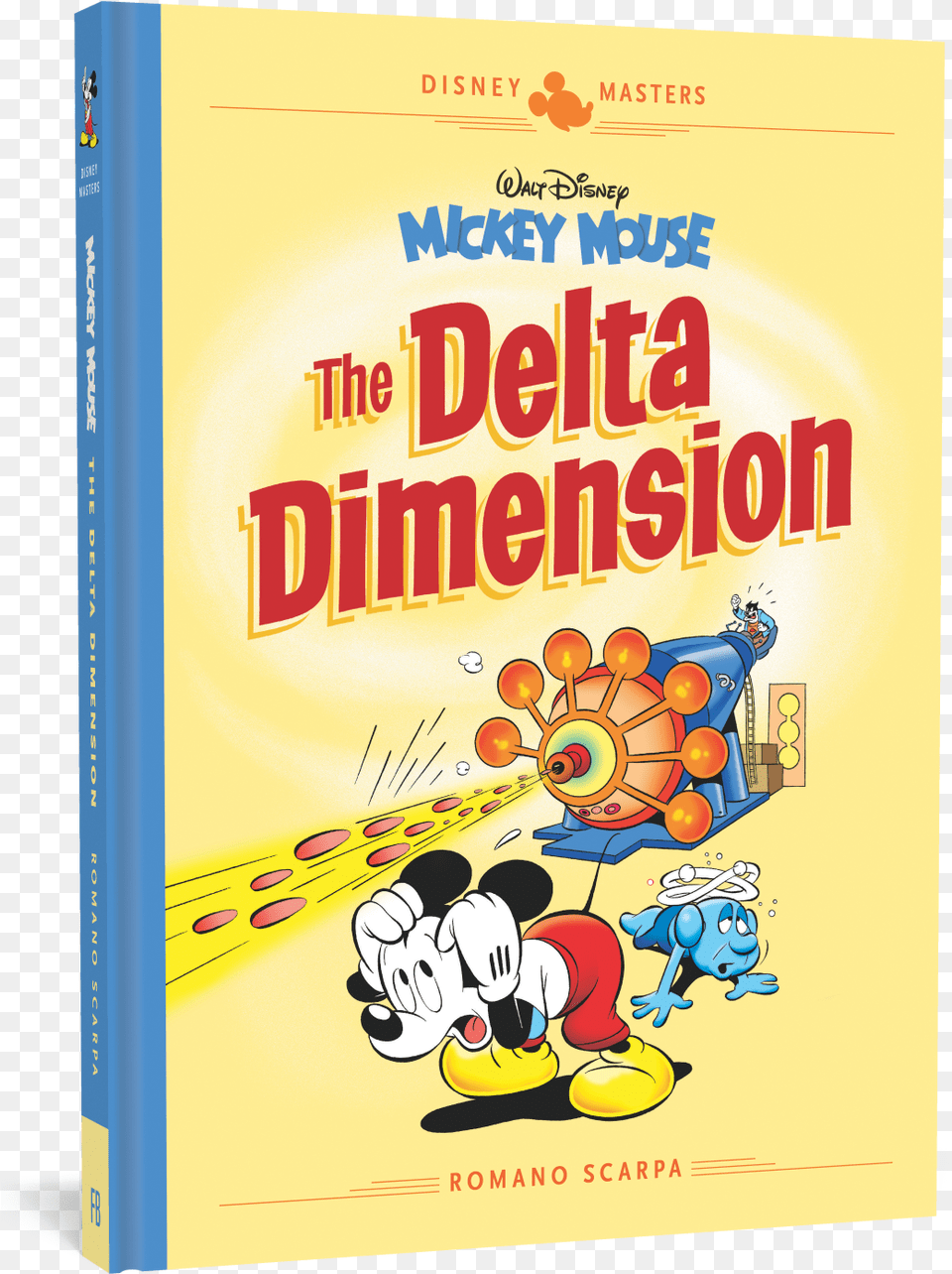 Walt Disneyquots Mickey Mouse Adventures Mickey Mouse In The Delta Dimension, Book, Publication, Baby, Person Free Transparent Png