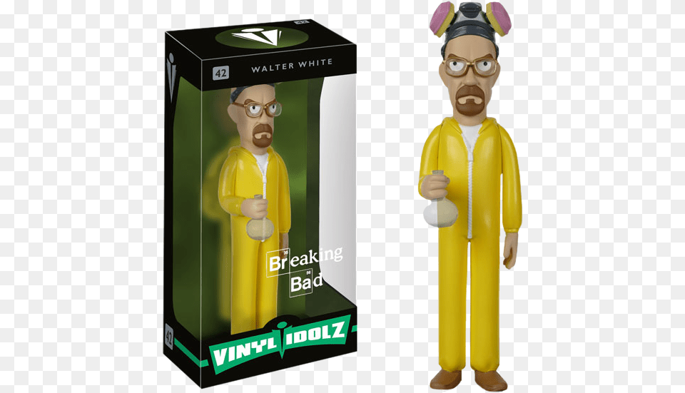 Walter White 8 Vinyl Idolz Figure Breaking Bad Vinyl Idolz, Clothing, Coat, Person Free Png