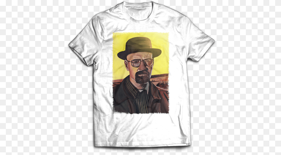 Walter White By Hkjs Cat Lovers T Shirt Ideas Design, Clothing, T-shirt, Adult, Male Free Transparent Png