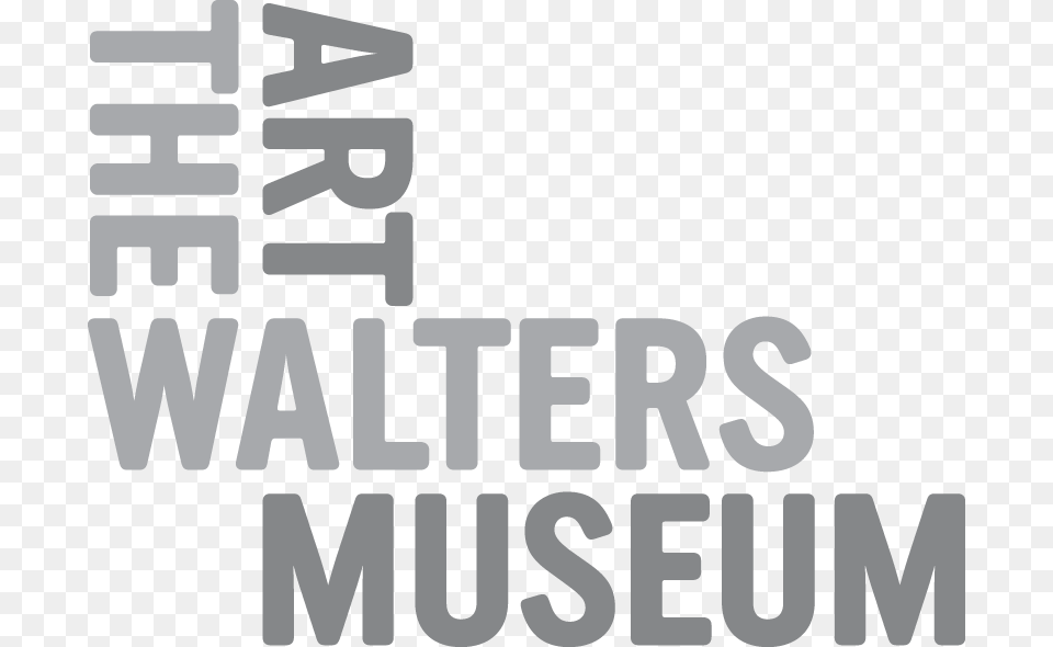 Walters Art Museum Logo Gray Walters Art Museum, Text, Letter Free Png Download